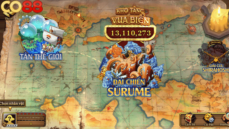 Hướng dẫn tham gia bắn cá vua hải tặc CO88